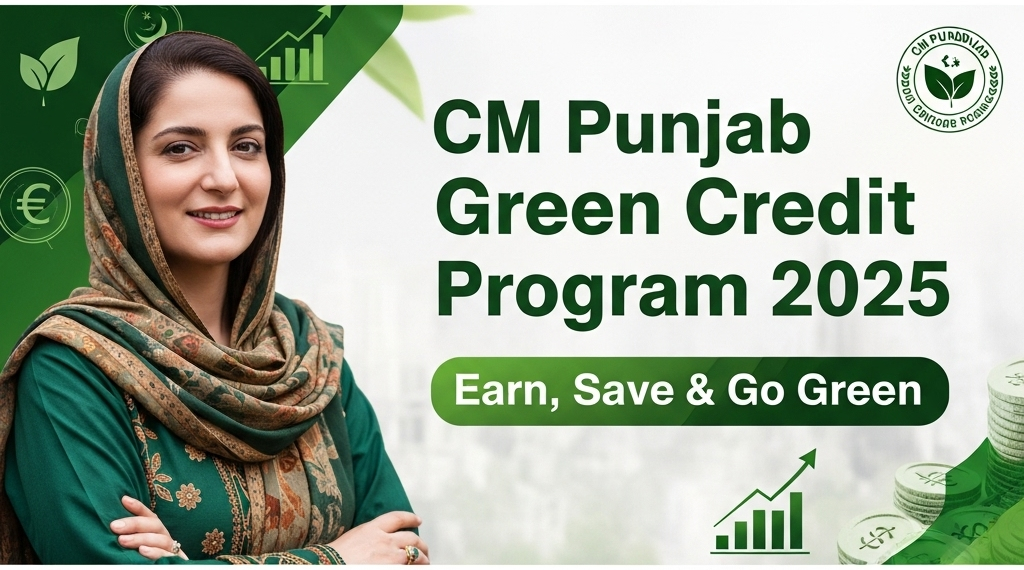 CM Punjab Green Credit Program 2025 - Earn Rewards for Going