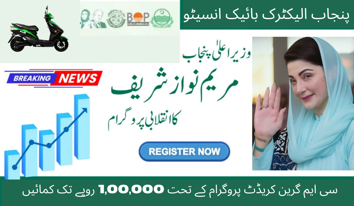 Punjab Electric Bike Incentive - Earn Up to Rs. 100,000 Under CM Green Credit Program