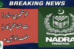NADRA Removes Fees for Overseas Pakistanis