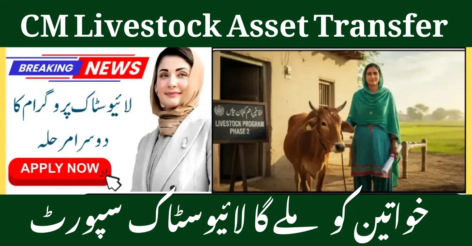 CM Livestock Asset Transfer to Rural Women Scheme