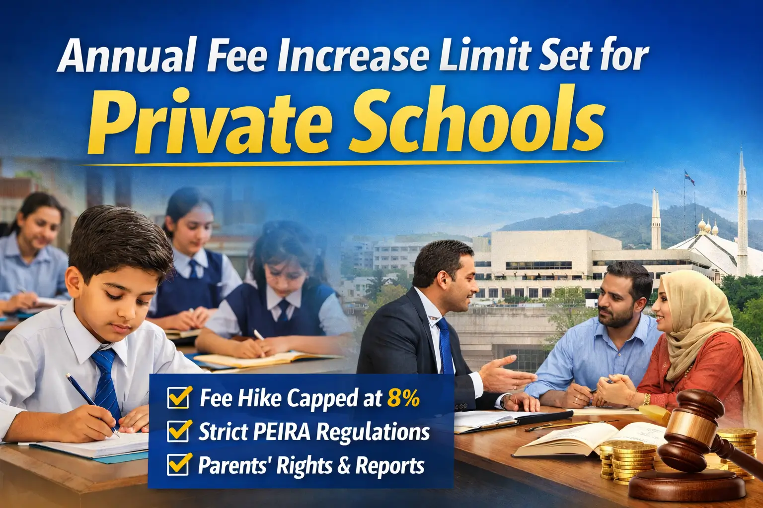 Annual Fee Increase Limit Set for Private Schools